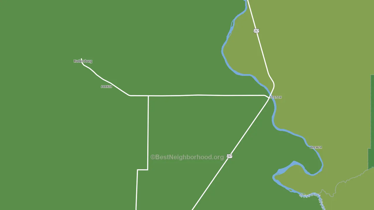 59643, MT block-group voter-turnout map