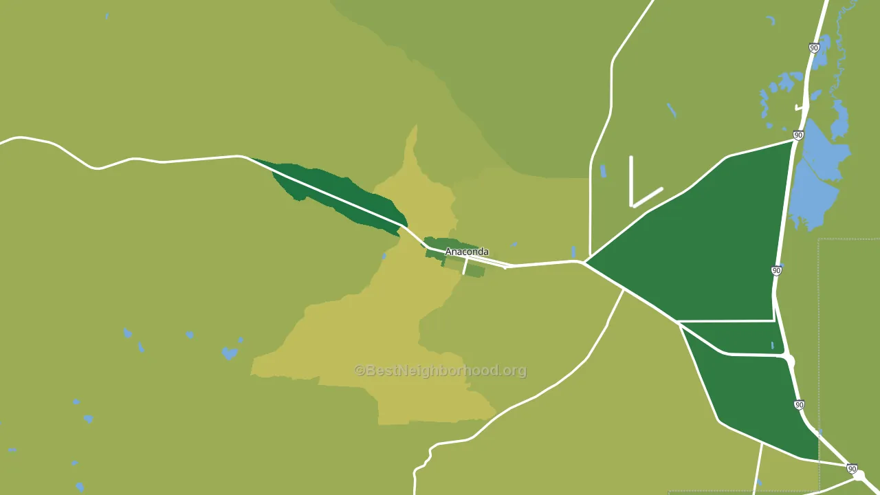 59711, MT block-group voter-turnout map