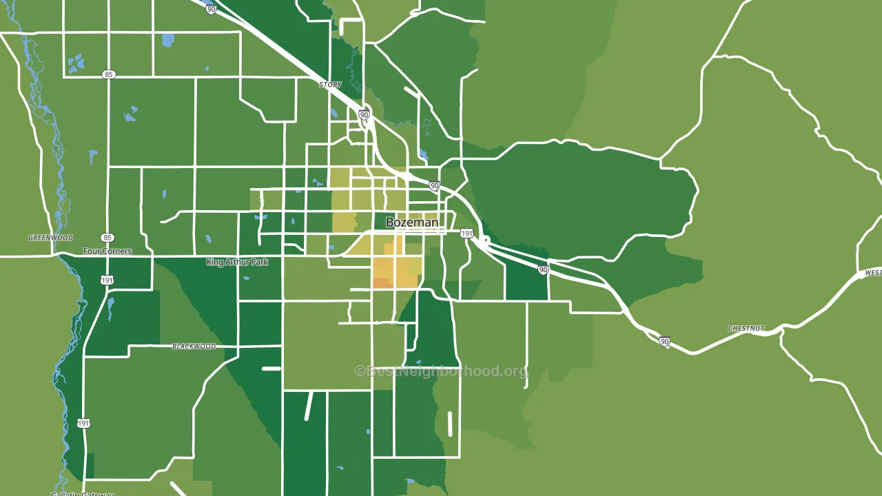 59715, MT block-group voter-turnout map