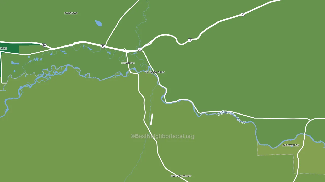 59721, MT block-group voter-turnout map