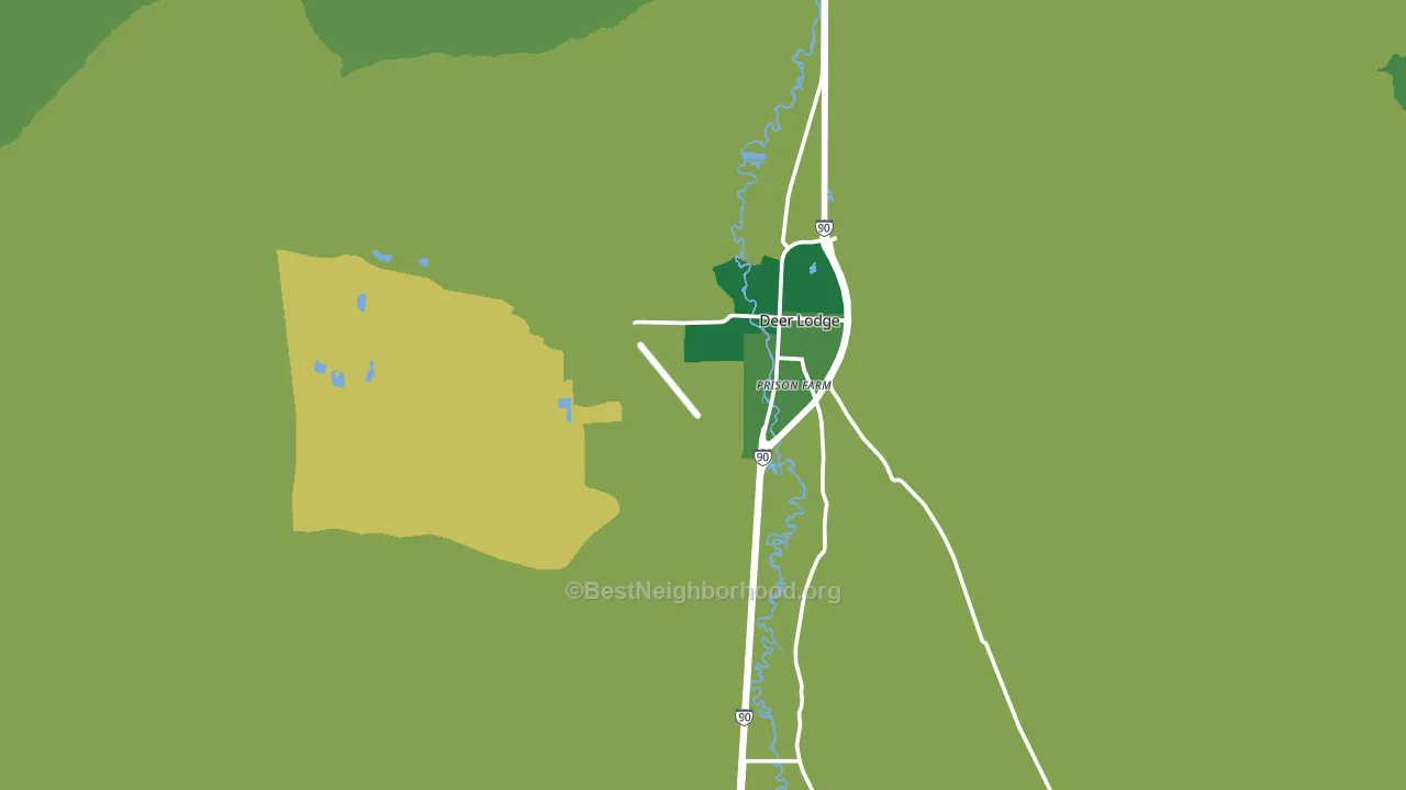 59722, MT block-group voter-turnout map