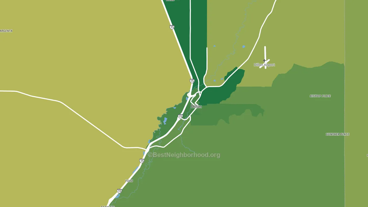 59725, MT block-group voter-turnout map