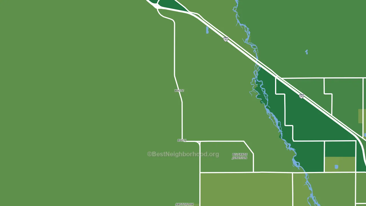 59741, MT block-group voter-turnout map