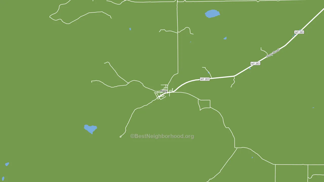 59747, MT block-group voter-turnout map