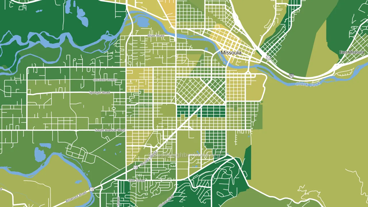 59801, MT block-group voter-turnout map