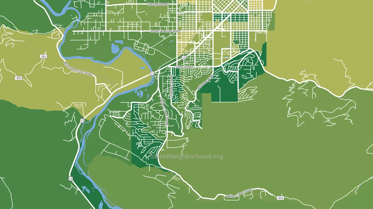 59803, MT block-group voter-turnout map