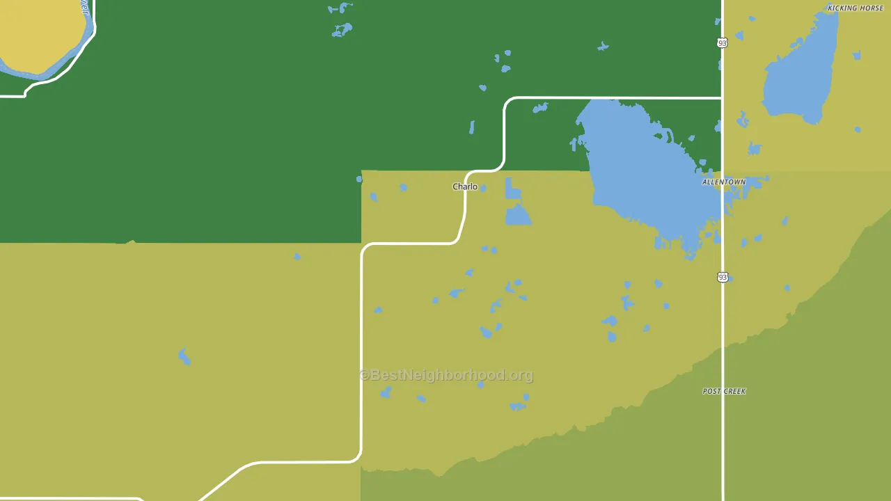 59824, MT block-group voter-turnout map