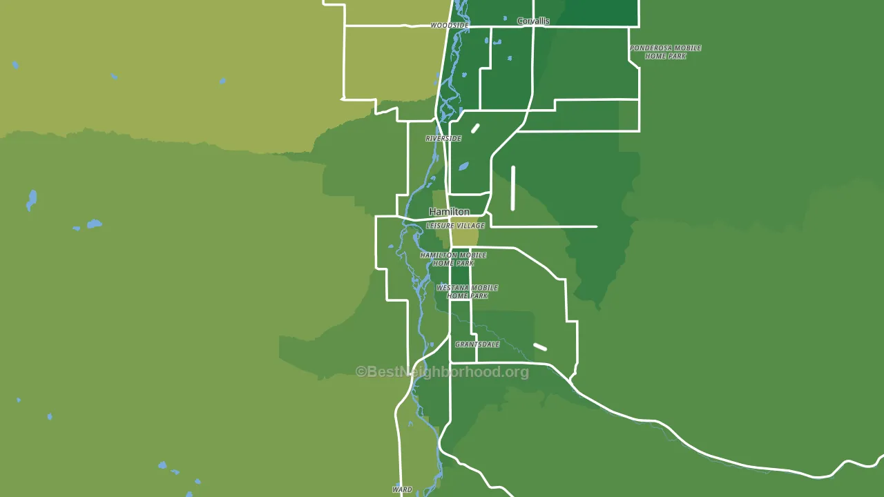 59840, MT block-group voter-turnout map
