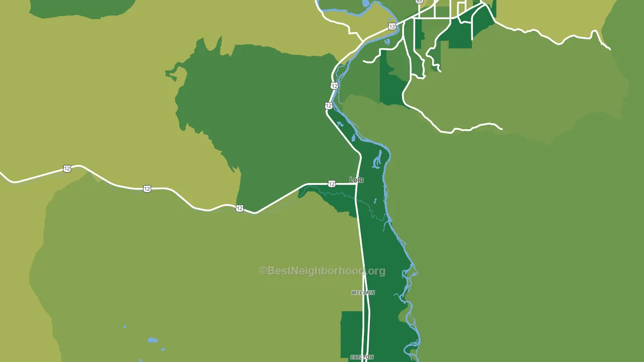 59847, MT block-group voter-turnout map