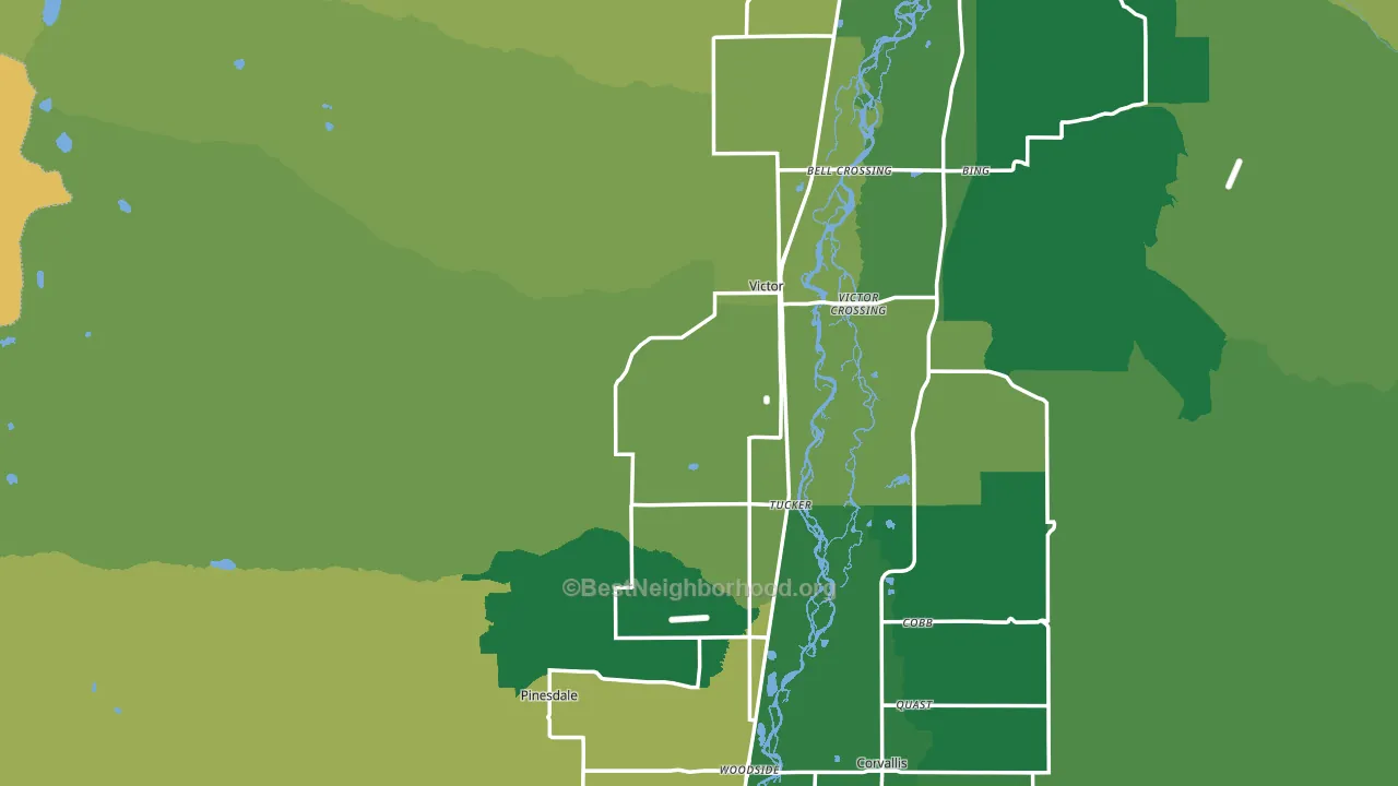 59875, MT block-group voter-turnout map