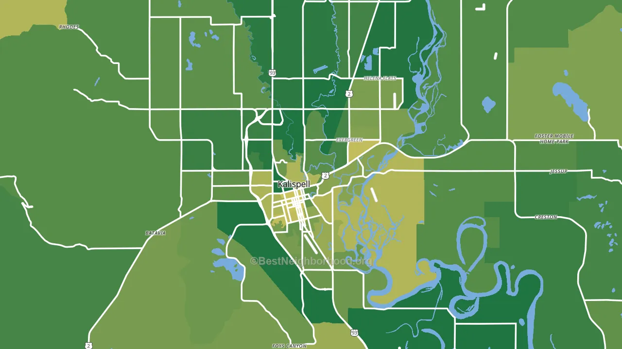 59901, MT block-group voter-turnout map