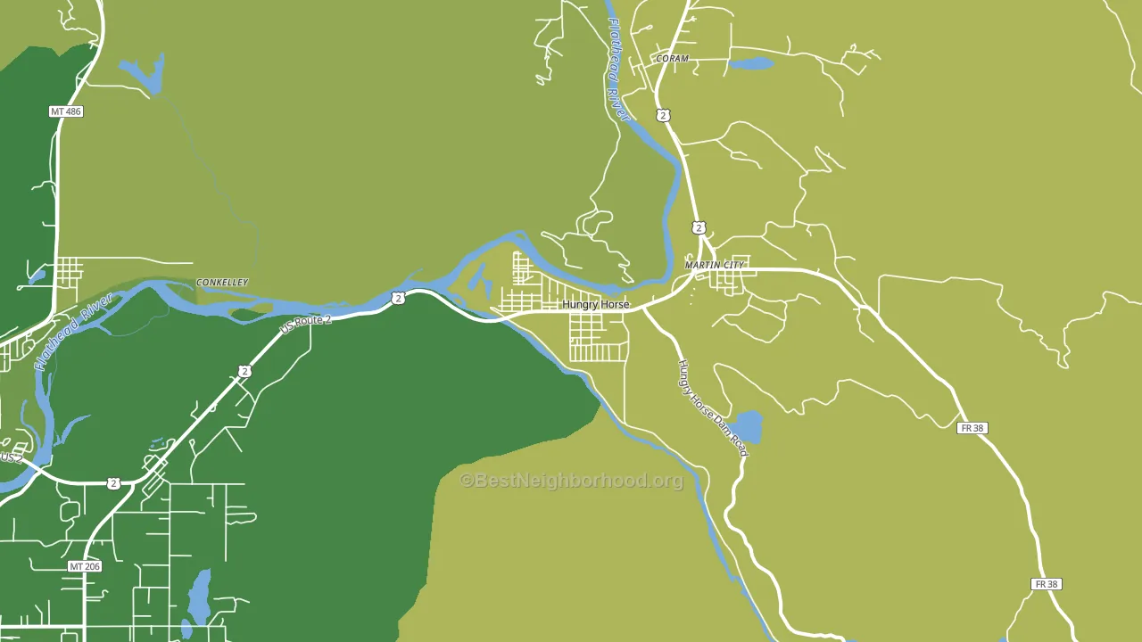 59919, MT block-group voter-turnout map