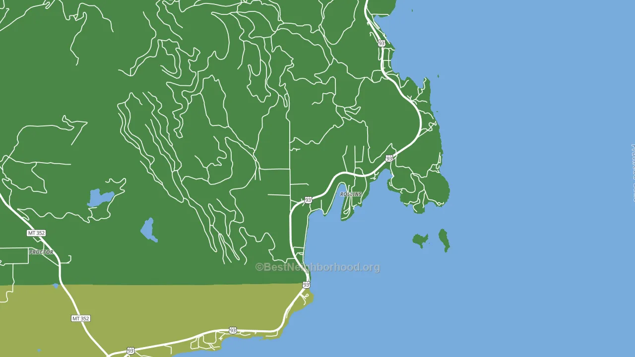 59931, MT block-group voter-turnout map