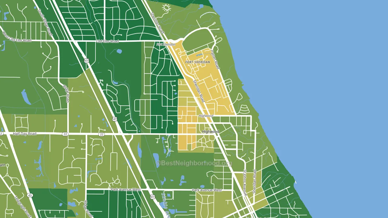 60040, IL block-group voter-turnout map