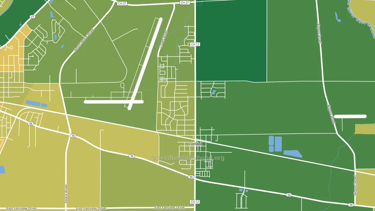 60112, IL block-group voter-turnout map