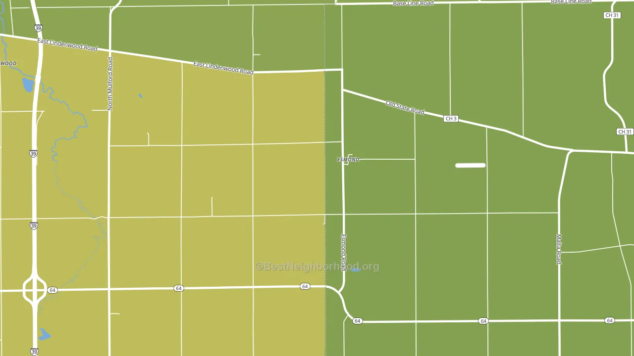 60129, IL block-group voter-turnout map