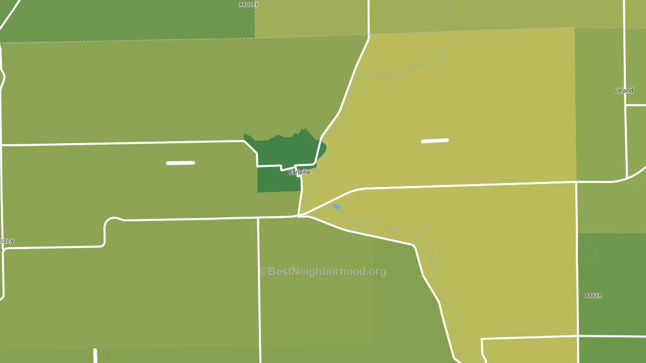 60518, IL block-group voter-turnout map