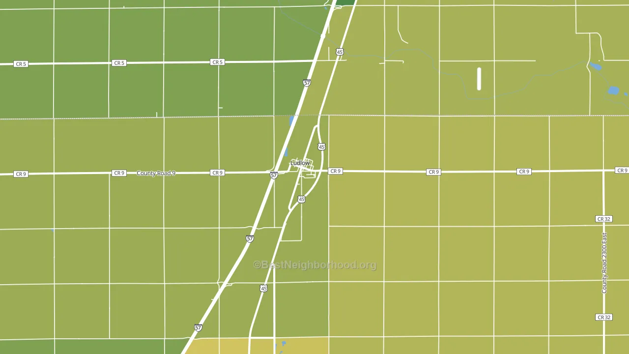 60949, IL block-group voter-turnout map