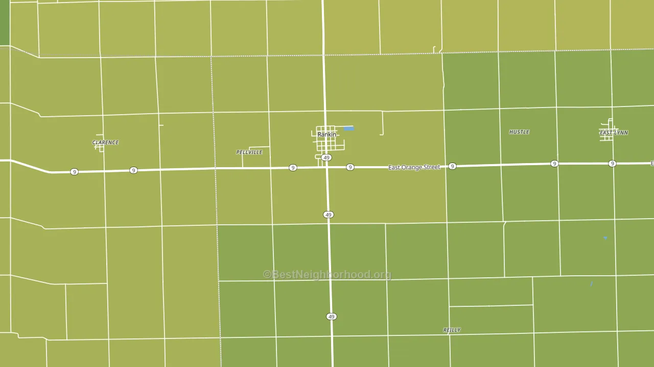 60960, IL block-group voter-turnout map