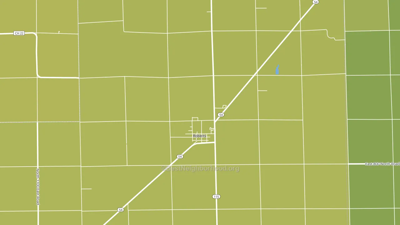 60962, IL block-group voter-turnout map
