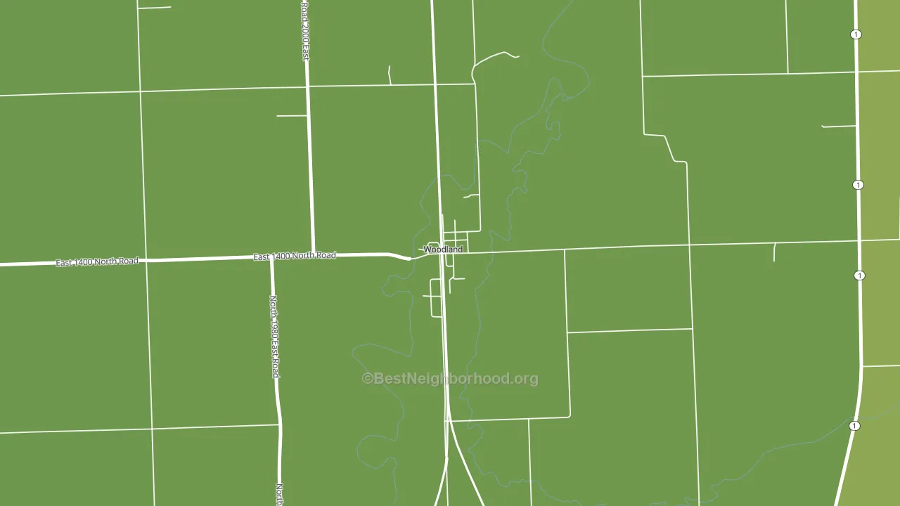60974, IL block-group voter-turnout map