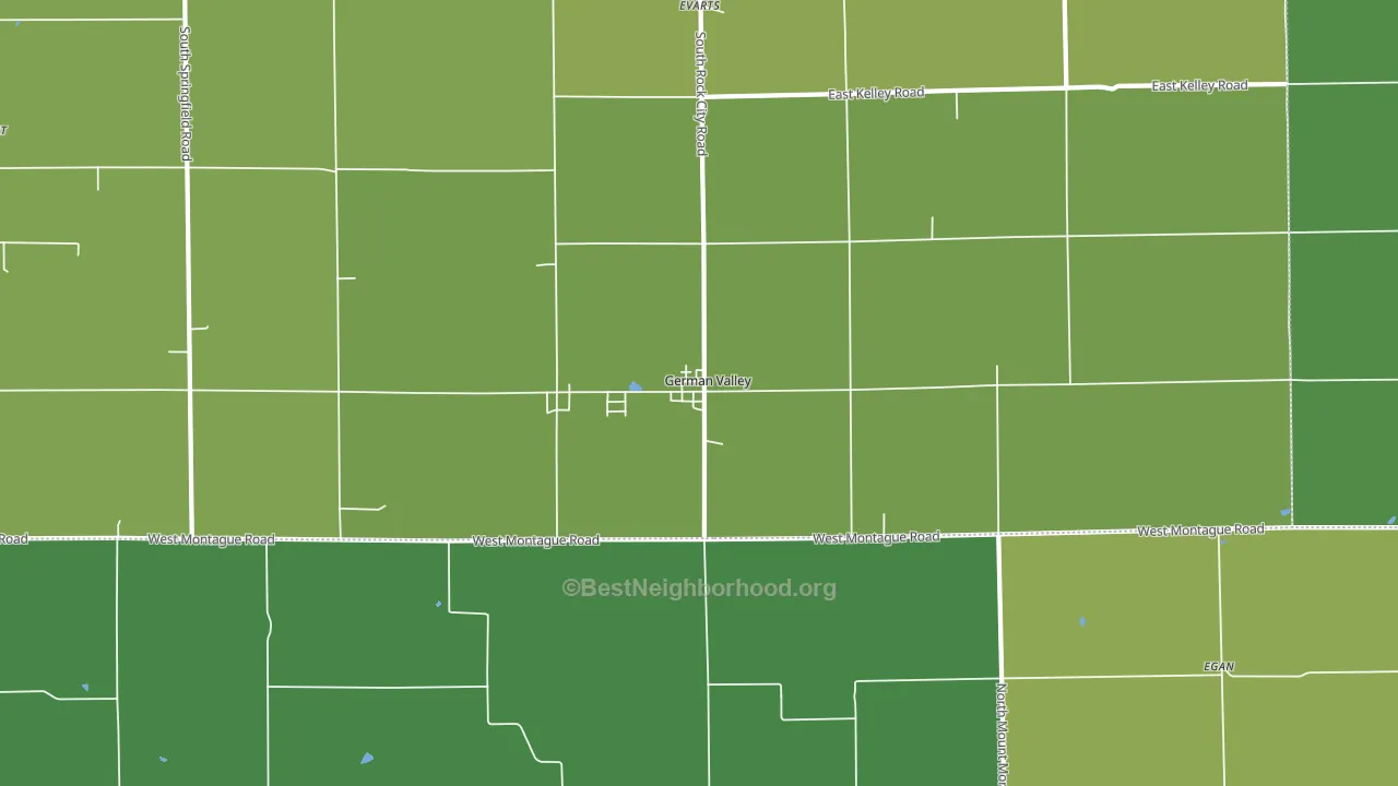 61039, IL block-group voter-turnout map