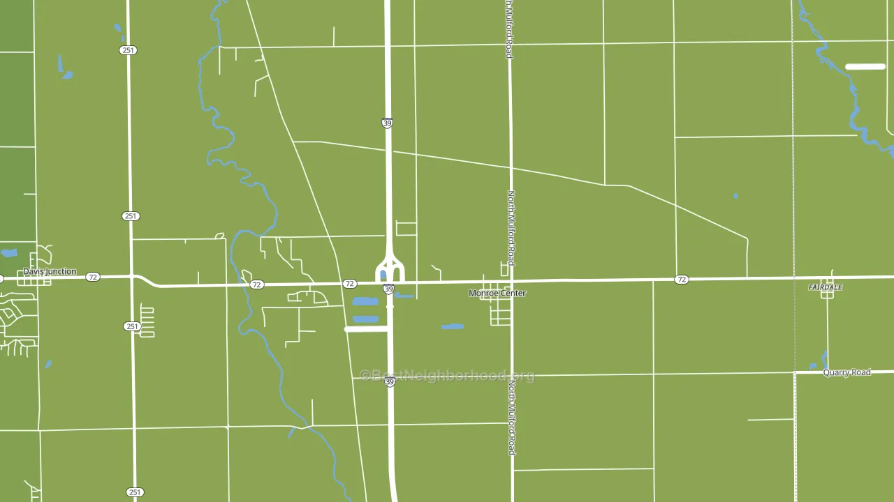 61052, IL block-group voter-turnout map