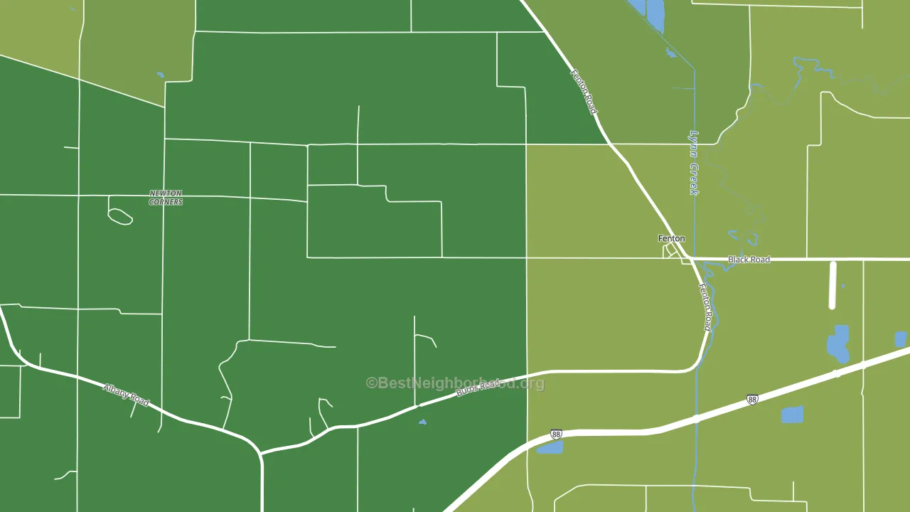 61251, IL block-group voter-turnout map