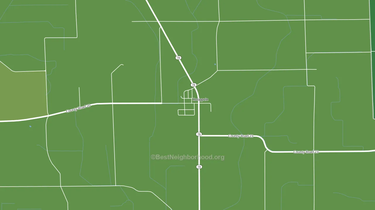 61258, IL block-group voter-turnout map