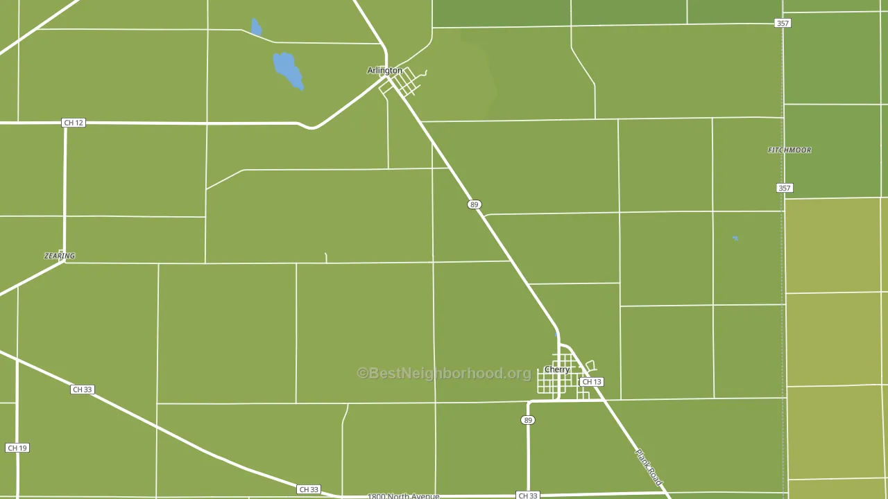61312, IL block-group voter-turnout map