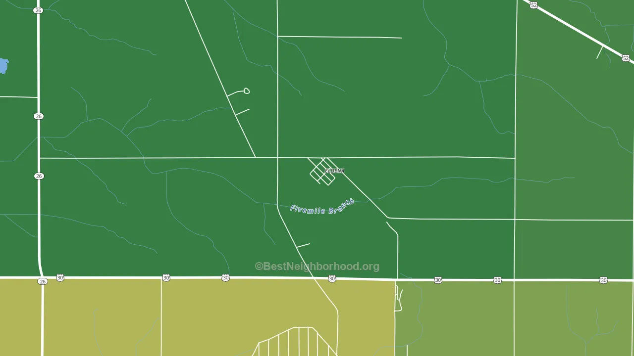 61324, IL block-group voter-turnout map