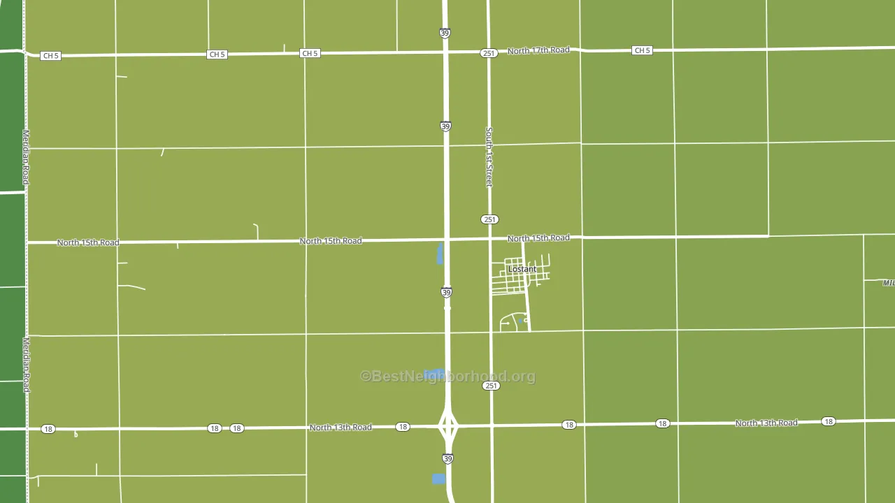 61334, IL block-group voter-turnout map