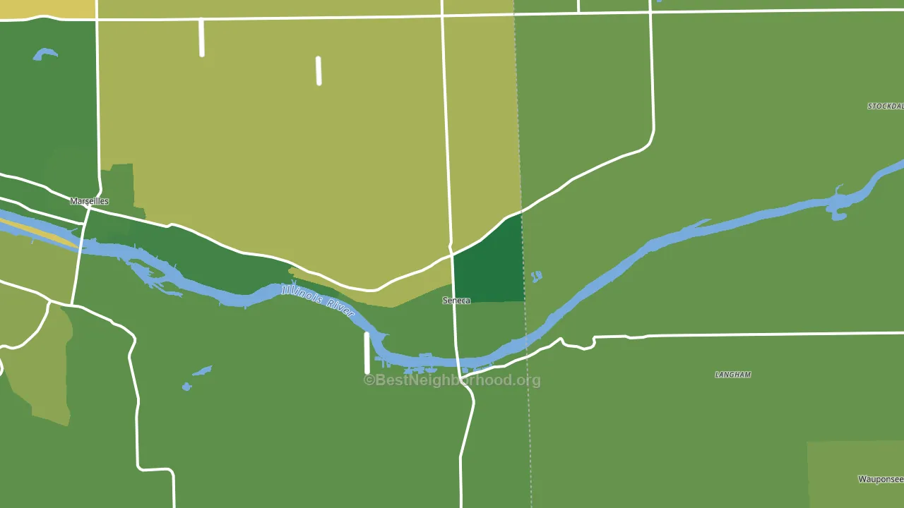 61360, IL block-group voter-turnout map