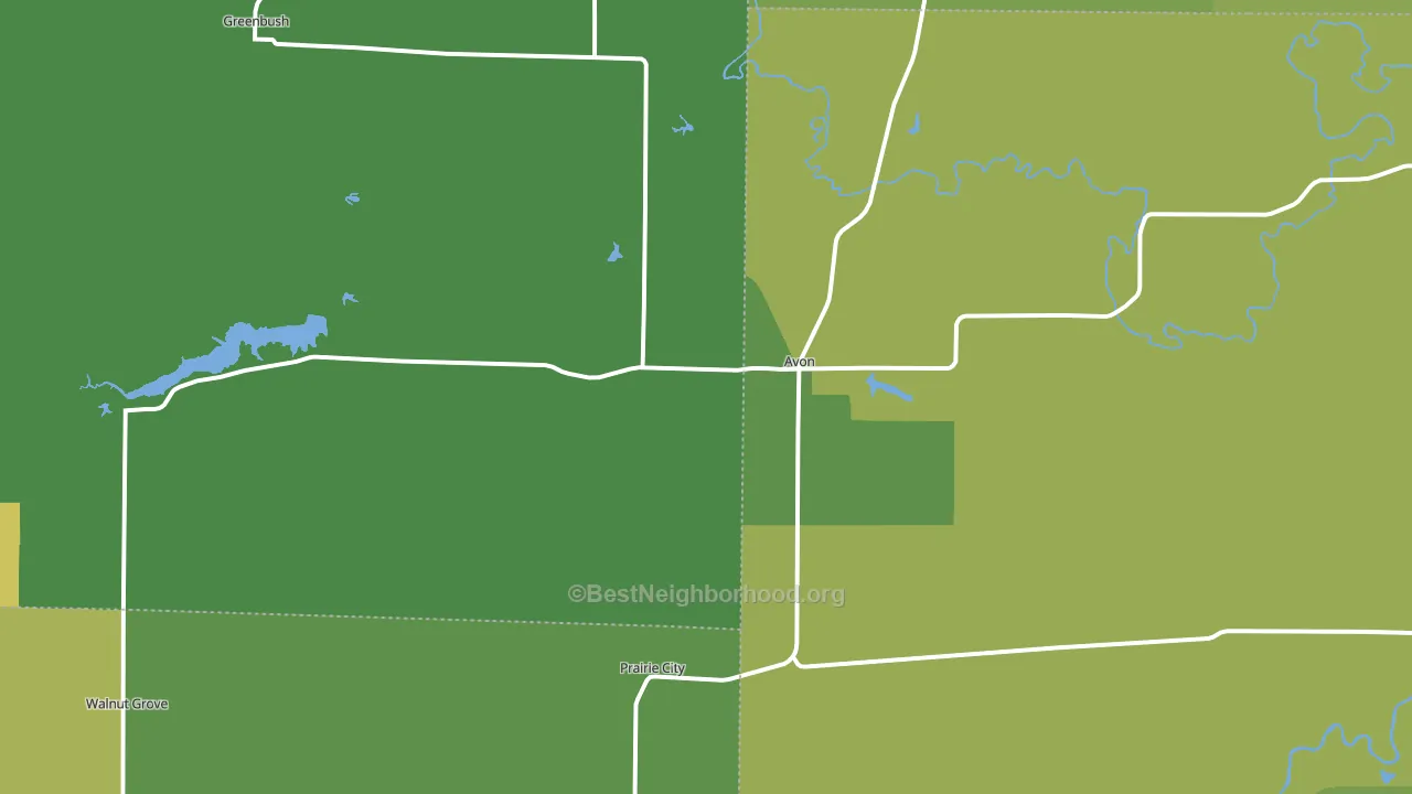 61415, IL block-group voter-turnout map