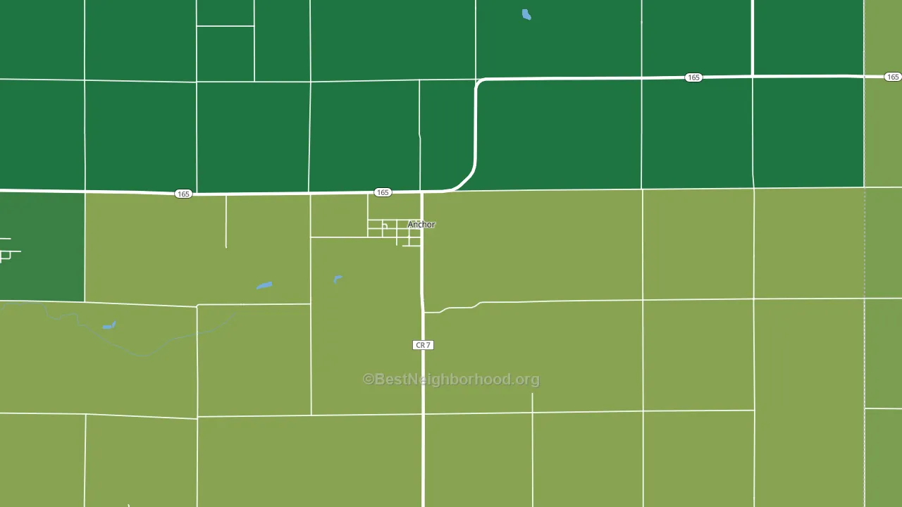 61720, IL block-group voter-turnout map