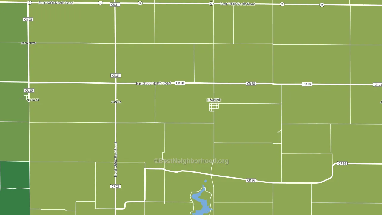 61737, IL block-group voter-turnout map