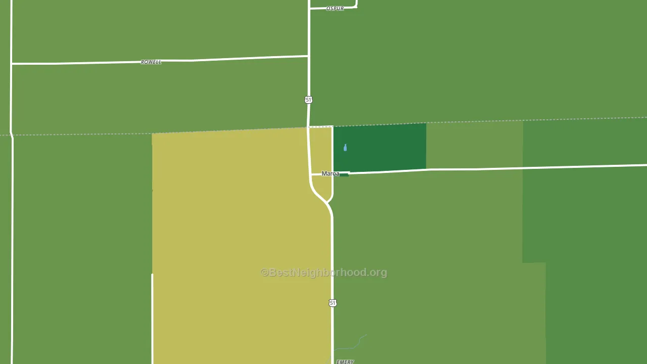61756, IL block-group voter-turnout map