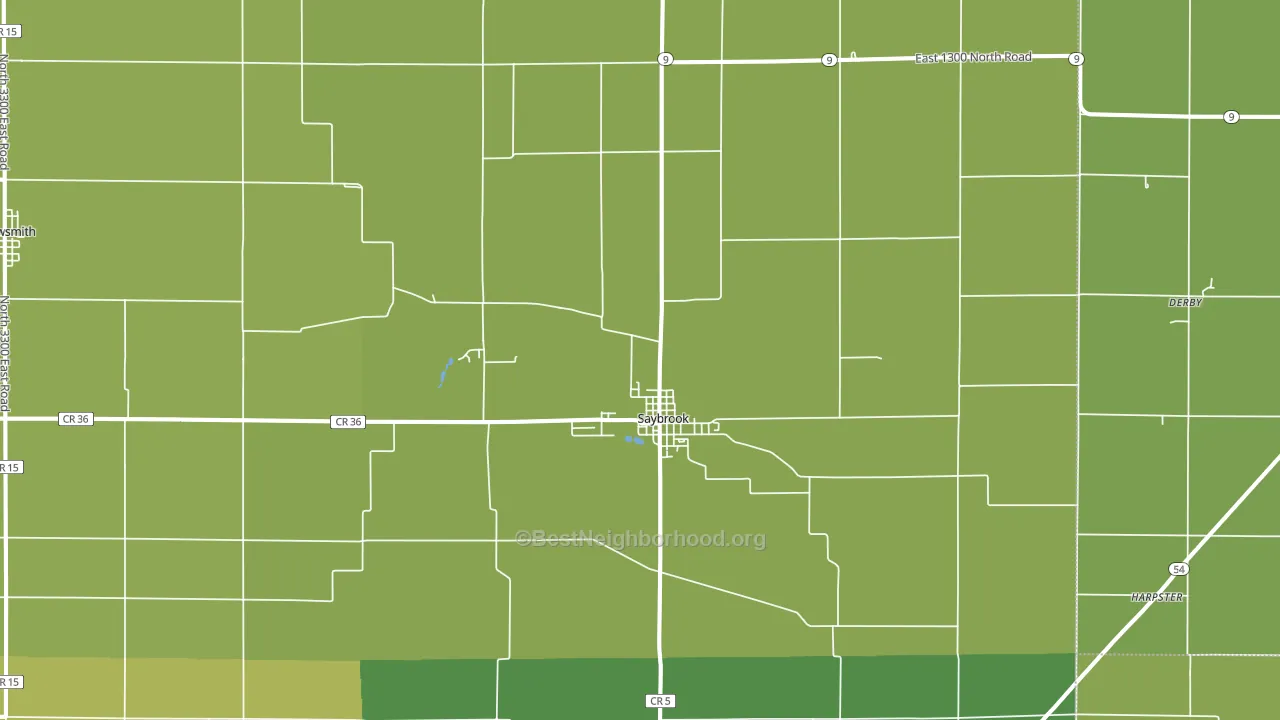 61770, IL block-group voter-turnout map