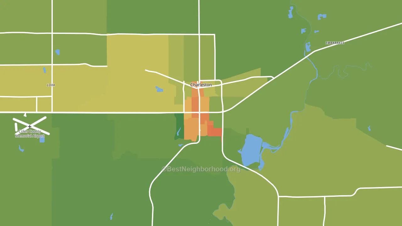 61920, IL block-group voter-turnout map