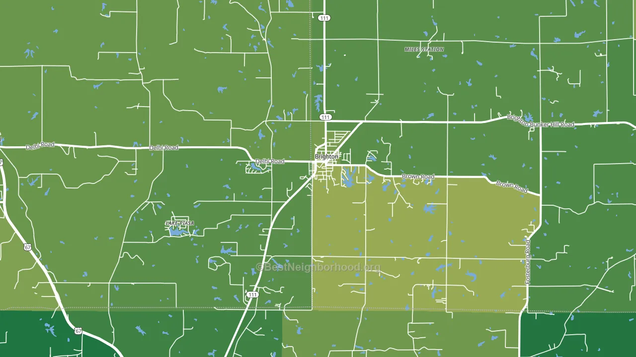 62012, IL block-group voter-turnout map