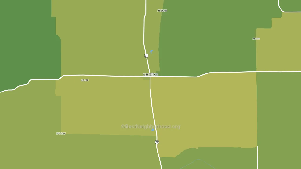 62016, IL block-group voter-turnout map