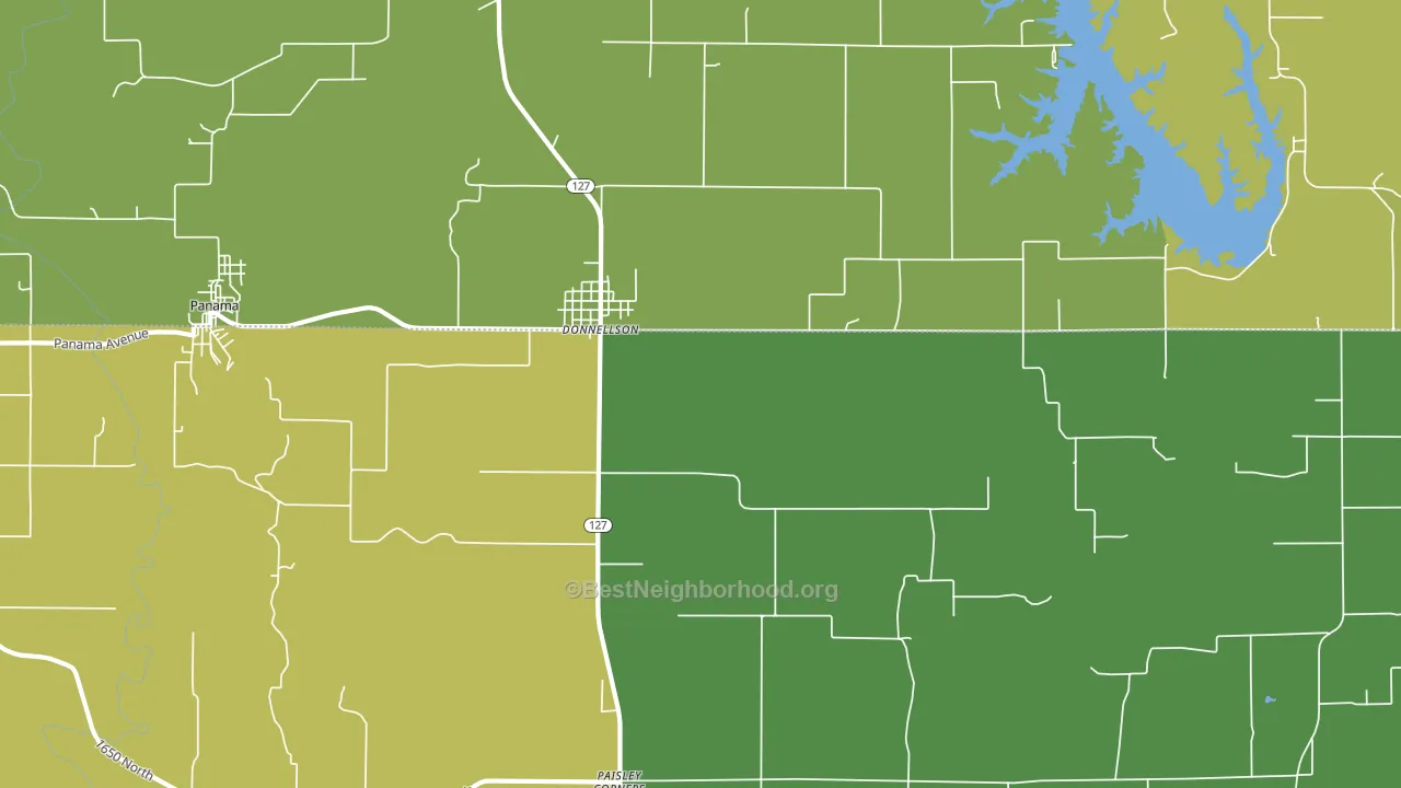 62019, IL block-group voter-turnout map