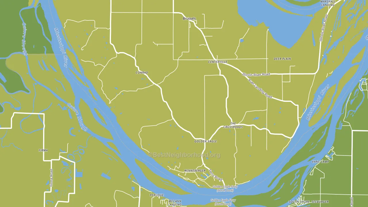 62036, IL block-group voter-turnout map
