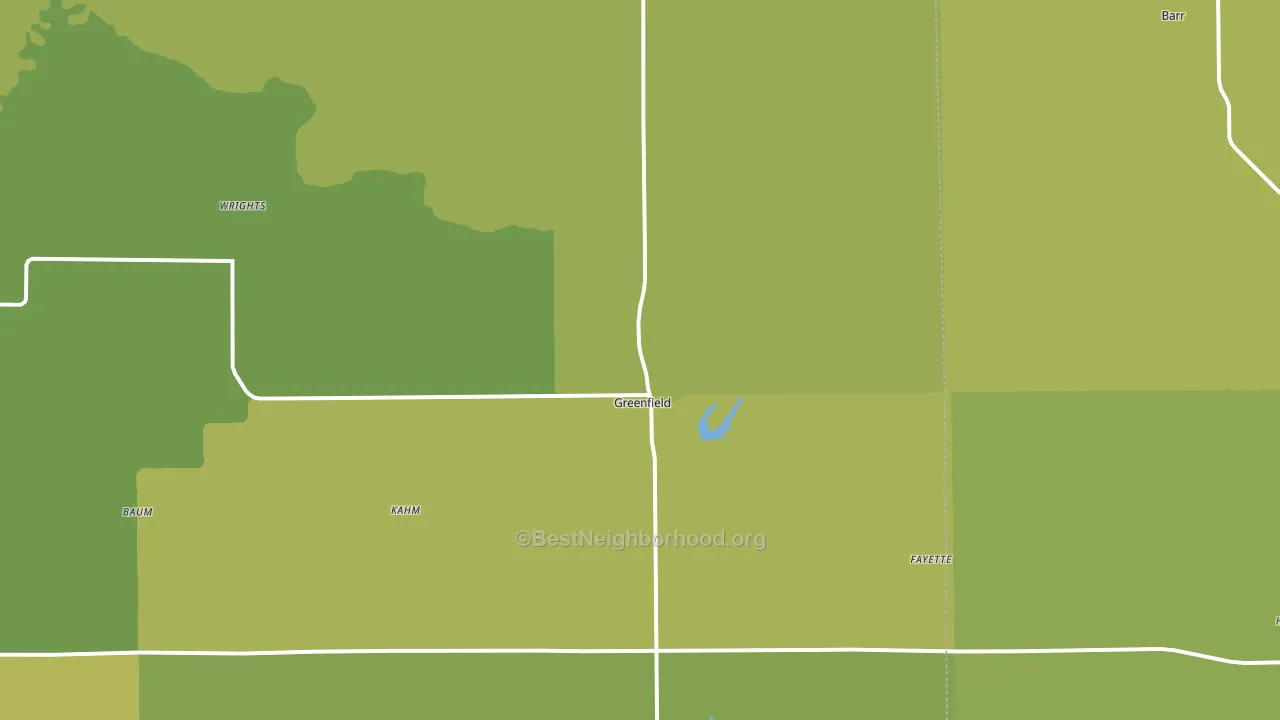62044, IL block-group voter-turnout map