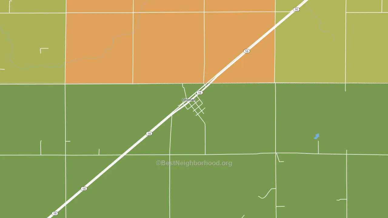 62076, IL block-group voter-turnout map