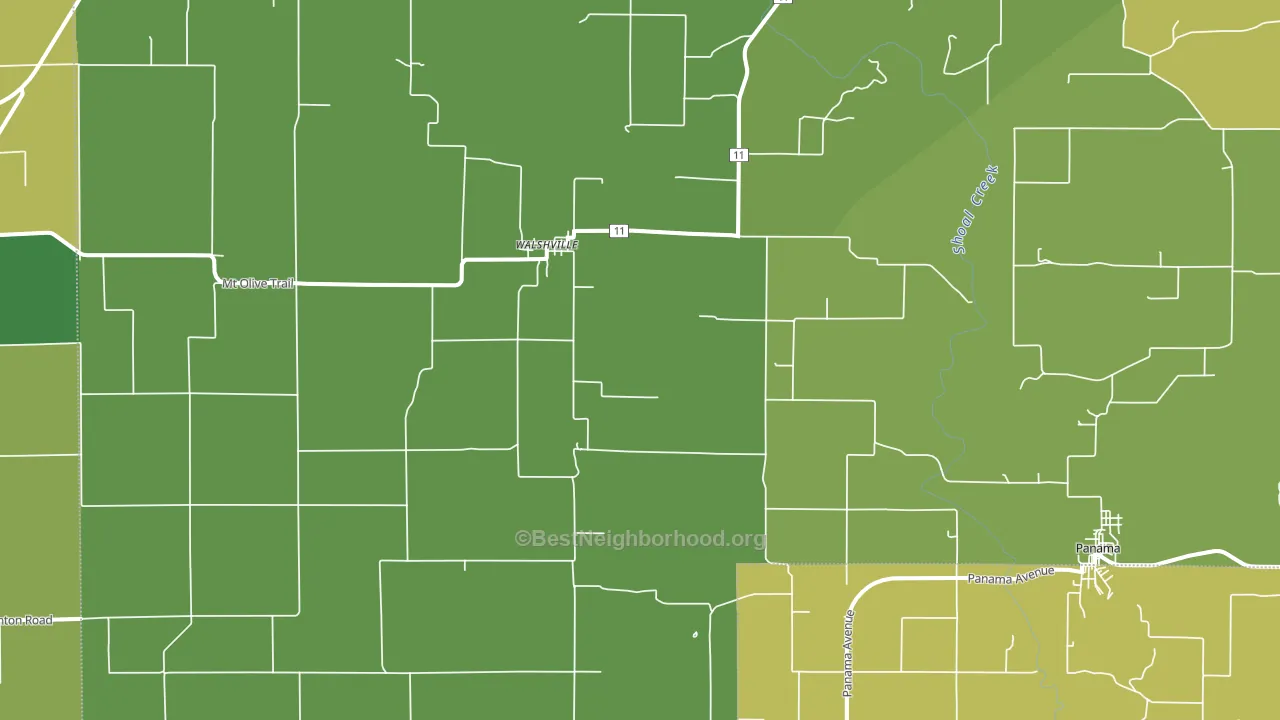 62091, IL block-group voter-turnout map