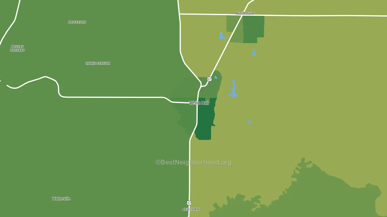 62092, IL block-group voter-turnout map