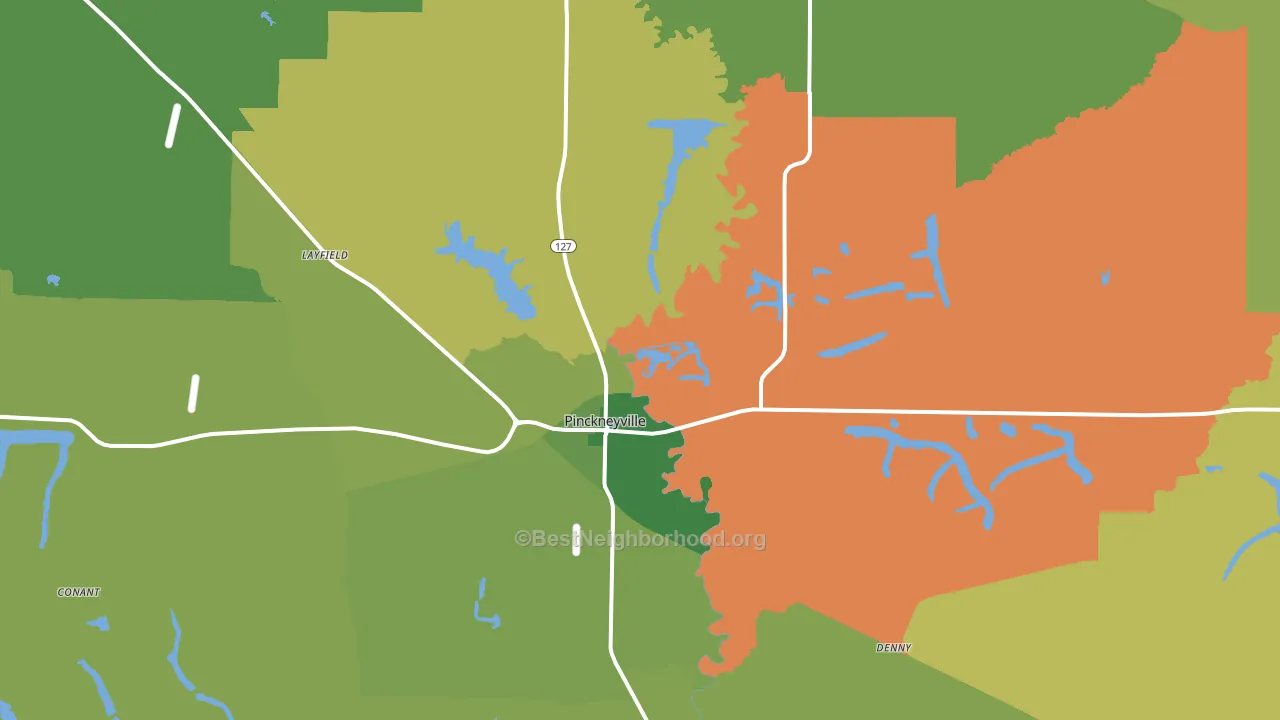 62274, IL block-group voter-turnout map