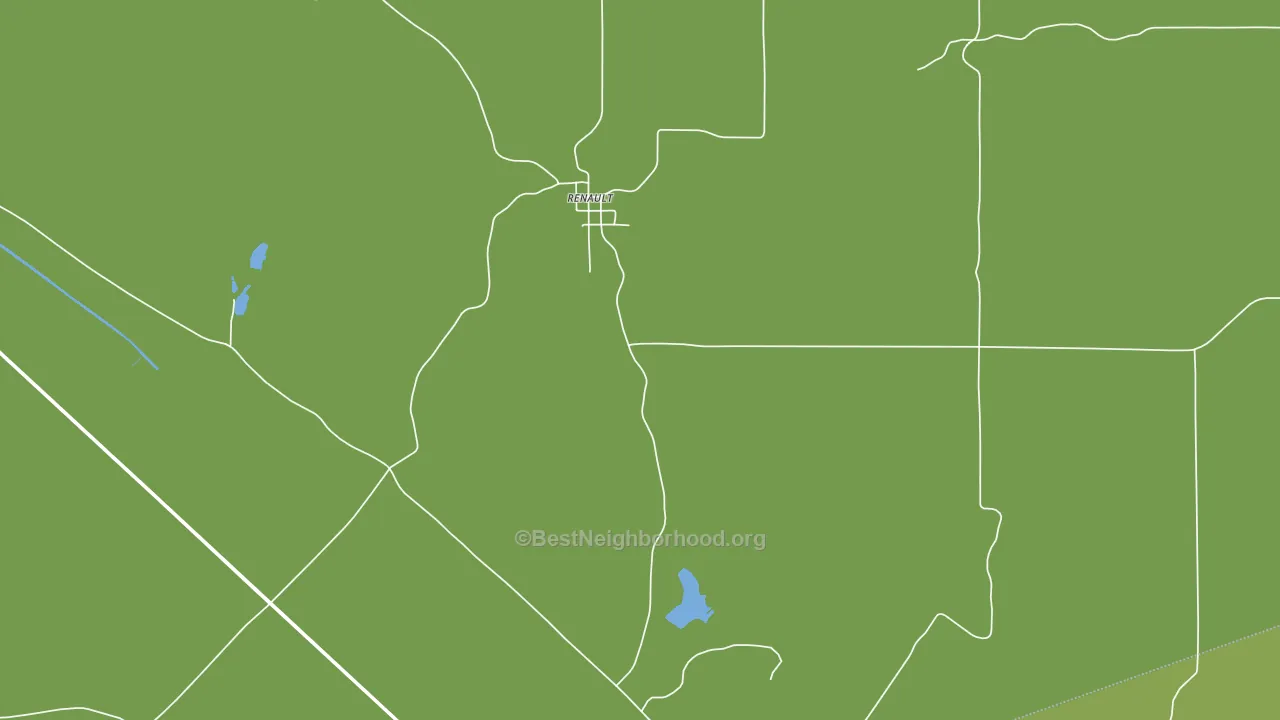 62279, IL block-group voter-turnout map