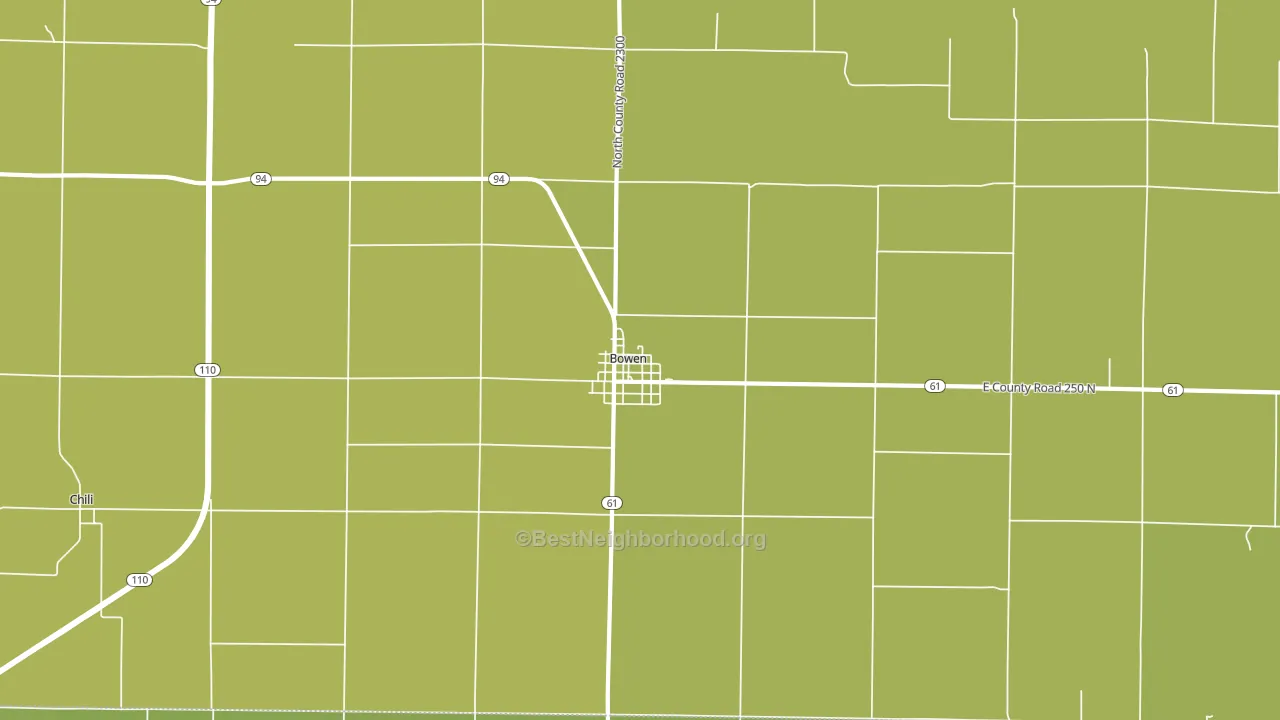 62316, IL block-group voter-turnout map